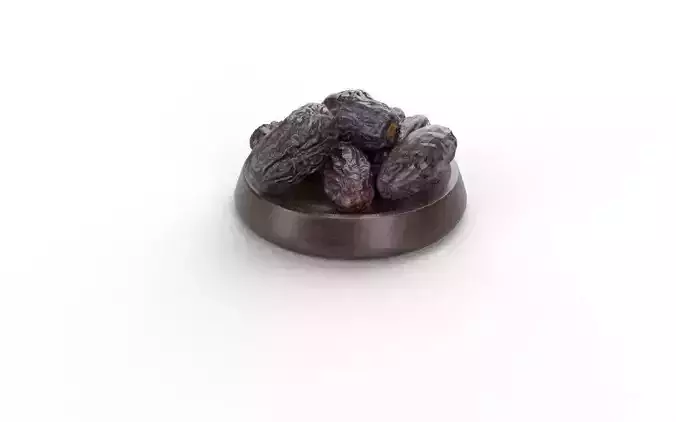 Date  Set M07 Low-poly 3D model 6