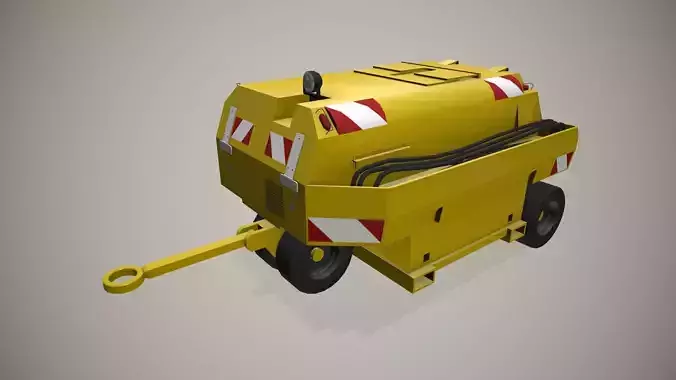 Ground Power Unit --366-- Low-poly 3D model 2