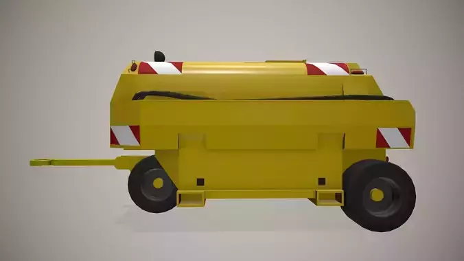 Ground Power Unit --366-- Low-poly 3D model 4