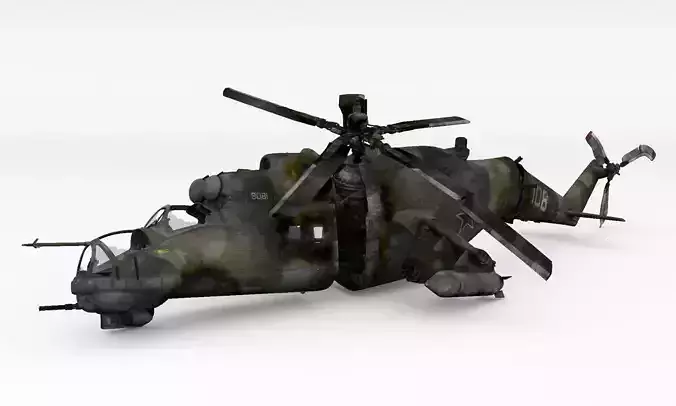 Mi-24 Crashed
