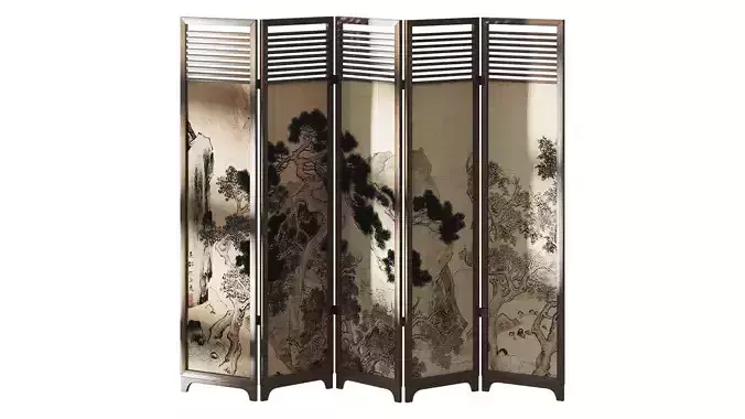 Chinese style screen
