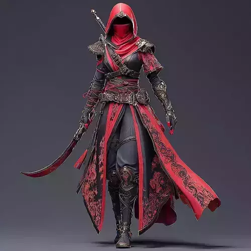 Free Stylized Assassin