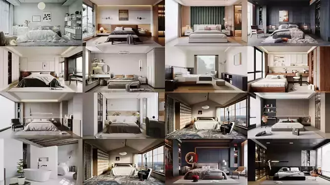 Bedroom Pack 02 for Unreal Engine