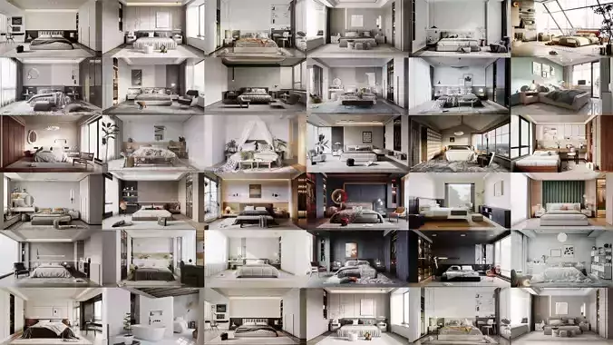 Bedroom Mega Pack 01