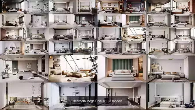 Bedroom Mega Pack 01