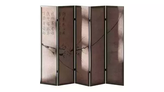 Chinese style screen