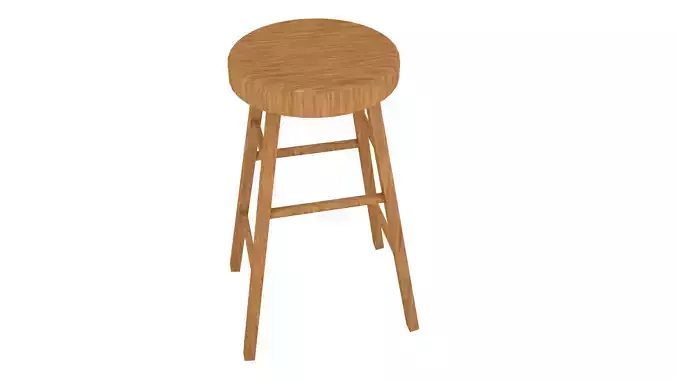 Wooden Stool 