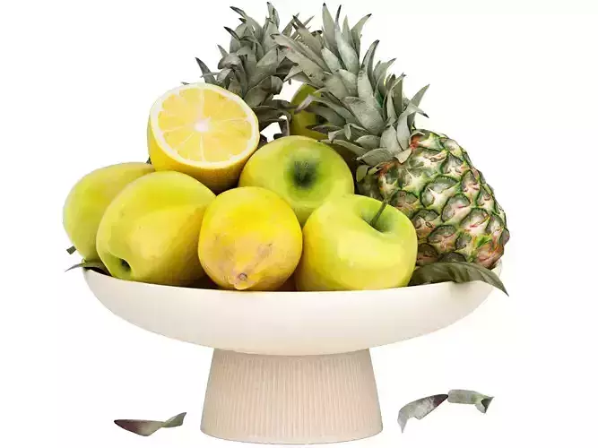 bowl of tropical fruits 17