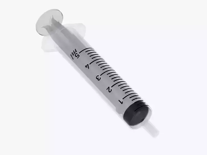 Medical Syringe Body Standard Slip Tip - PBR