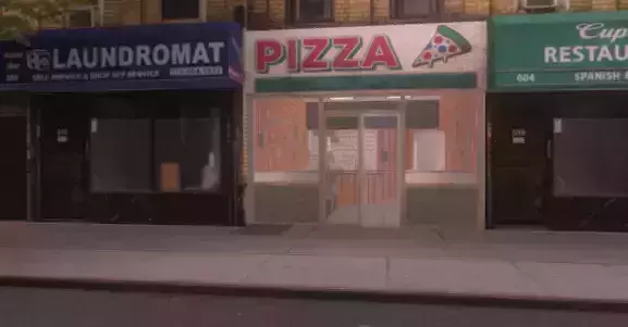 Pizza Shop Business 3d model