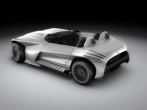 Mercedes Concept pack 3D model_15