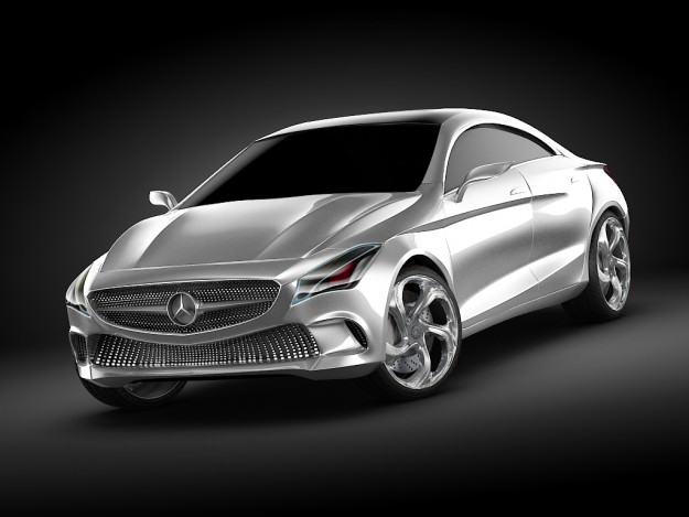 Mercedes Concept pack 3D model_3