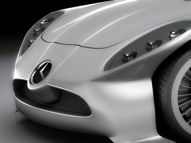 Mercedes Concept pack 3D model_18
