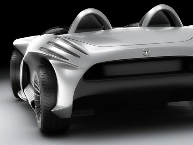 Mercedes Concept pack 3D model_17