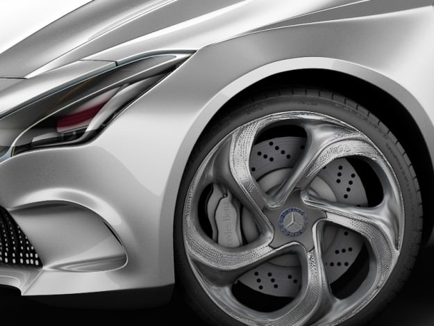 Mercedes Concept pack 3D model_11
