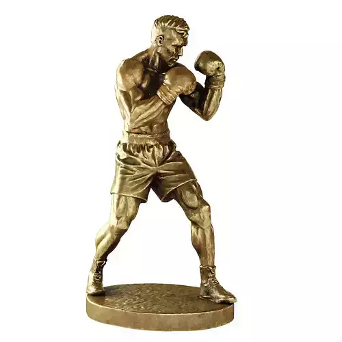 boxer statue