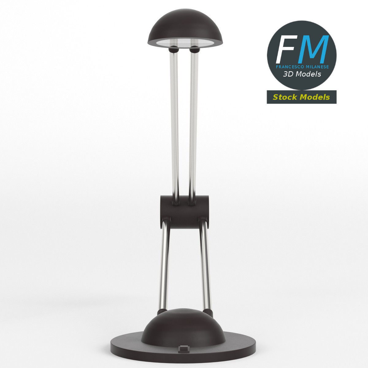 Desk lamp 2 3D model_3