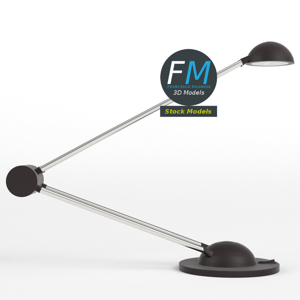 Desk lamp 2 3D model_4