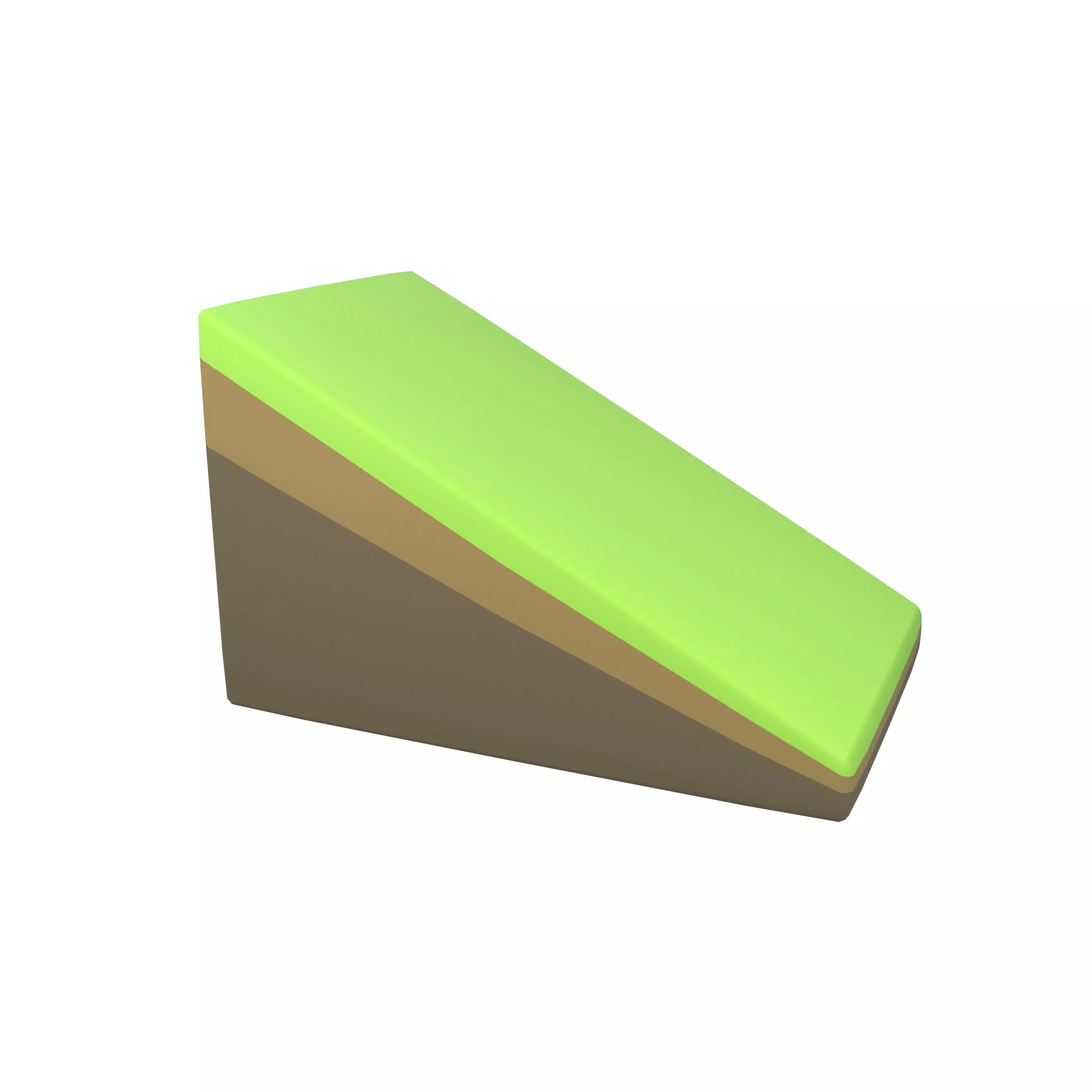 Jumping Game Down Inclined Platform v1 001 Low-poly 3D model