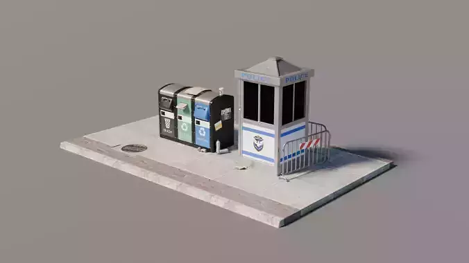 City Street Assets - Police Checkpoint