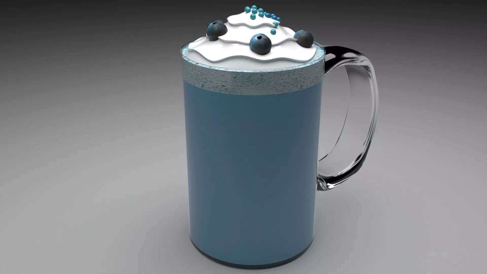 Blizzard Blue Christmas Cocoa 3D model