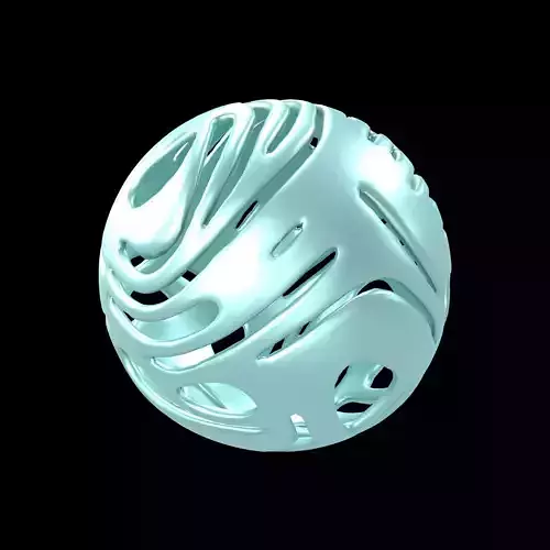 Abstract Sphere v14 004