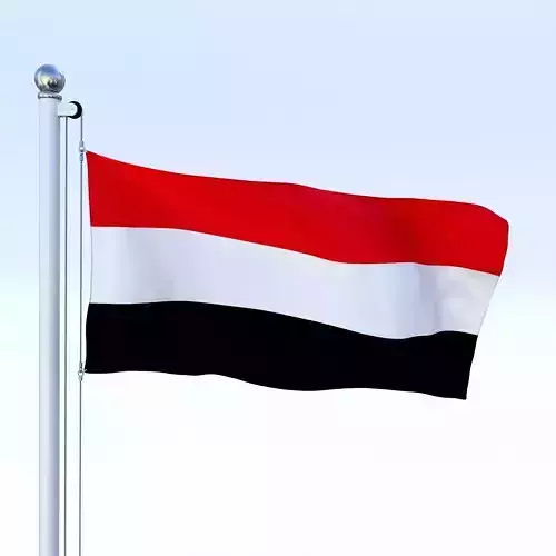 Animated Yemen Flag