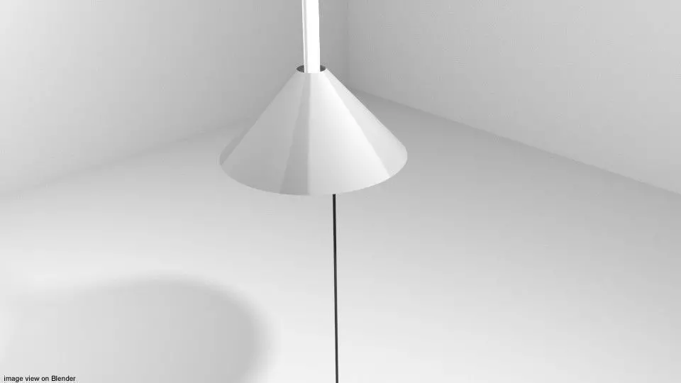 Lamp - Hanger 3D model