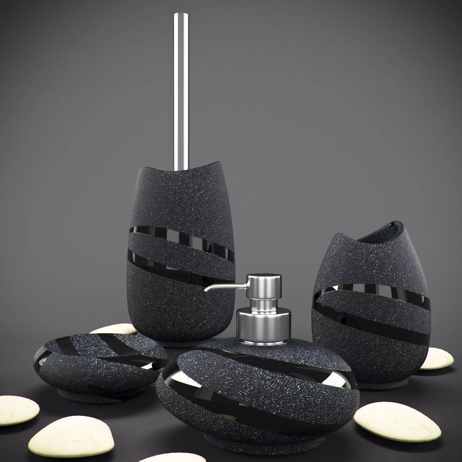 bathroom accessories 01 3D model_0