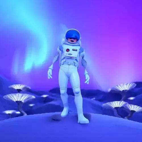 Stylish Astronaut Suit model pack