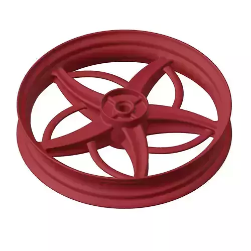 Plastic Cruiser Motorcycle Rim Toy