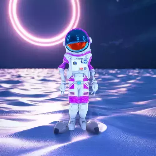 Vibrant Astronaut Suit model pack
