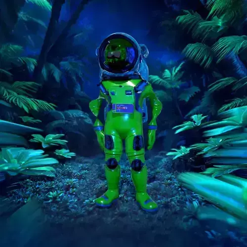 Emerald Space Suit model pack