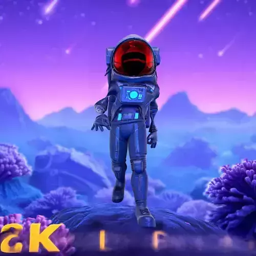 Neon Tech Space Suit model pack