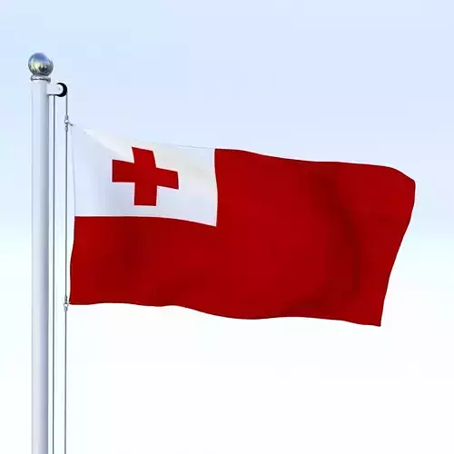 Animated Tonga Flag