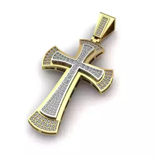 Pendant Cross Jewelry Brand Gold