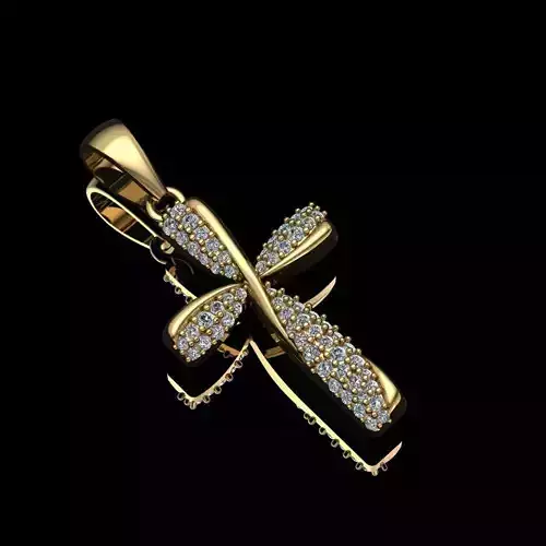Pendant Cross Jewelry Brand Gold 