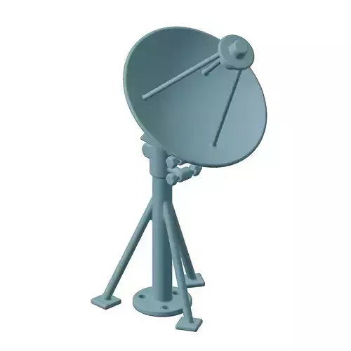 Plastic Premium Satellite Dish Toy