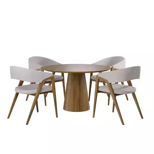 Dining set chair table
