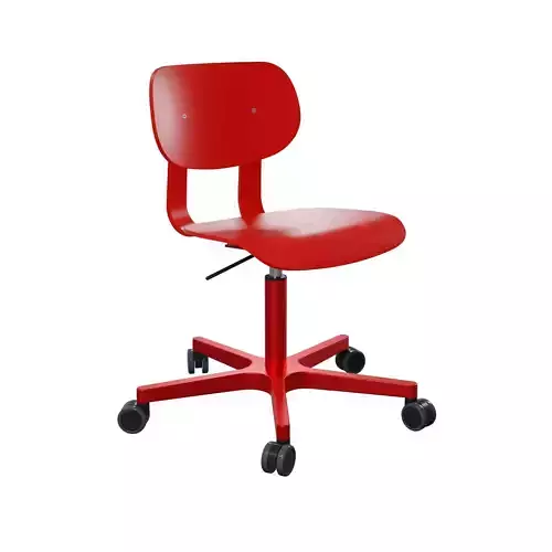 Office chair 01 3D model 4