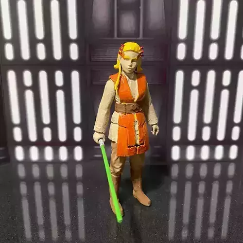 Padawan jecki lon star wars the acolyte vintage toy