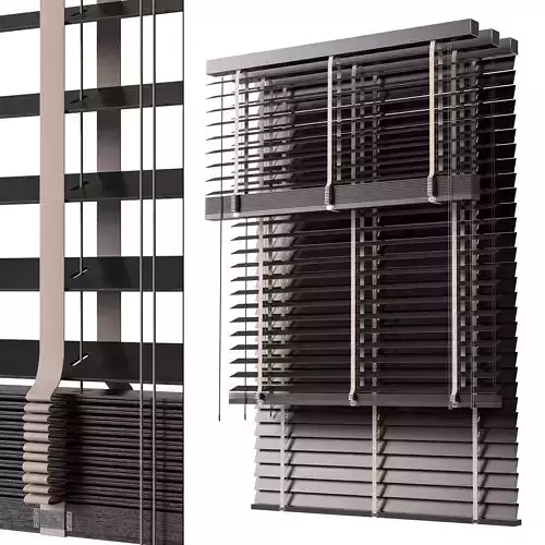Wooden Blinds Set 41