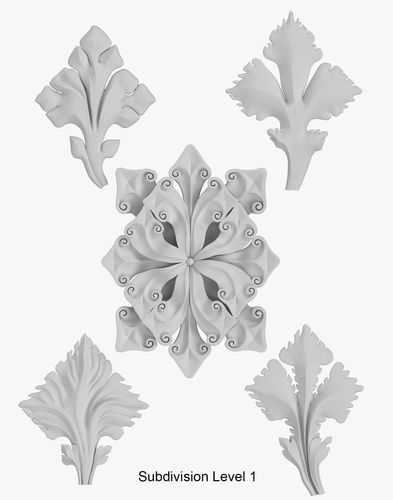 Architectural Ornament vol 02 3D model
