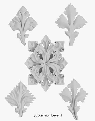 Architectural Ornament vol 02 3D model