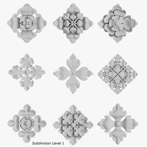Architectural Ornament vol 03 3D model