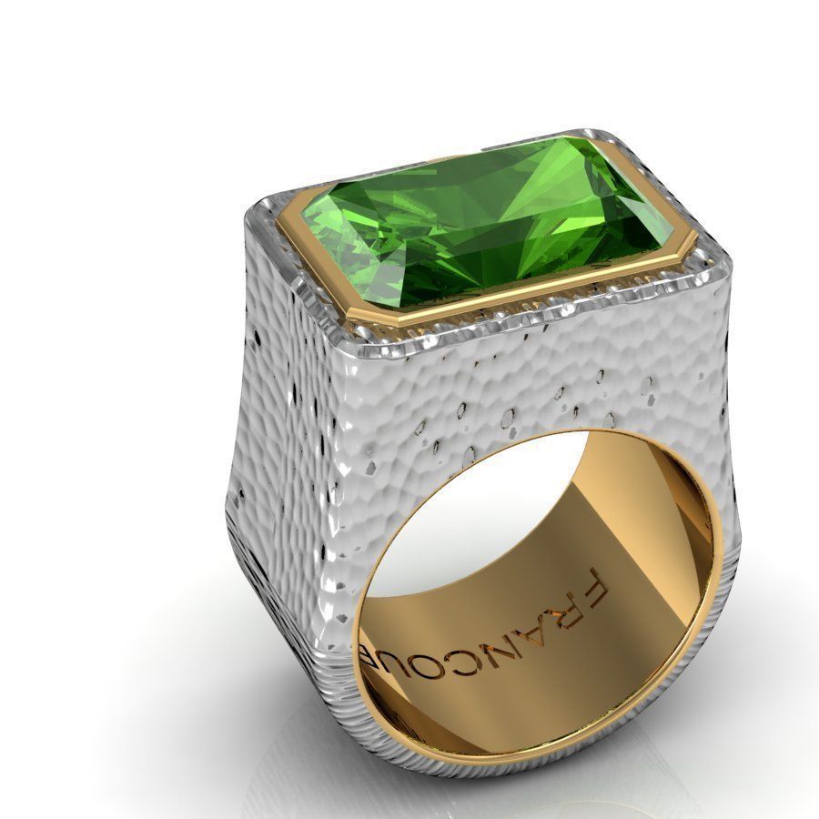 MFS0070 Ring for men 3D print model_1