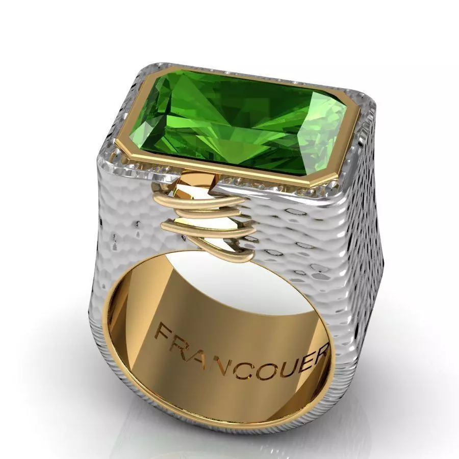 MFS0070 Ring for men 3D print model_0