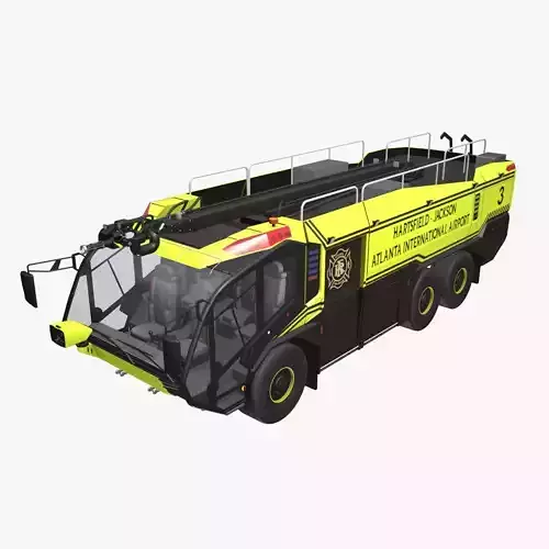 Airport Fire Truck 6x6 Atlanta --375--