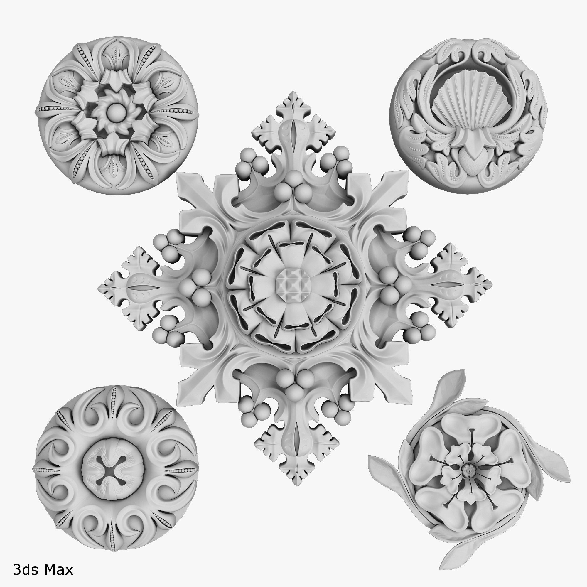 Architectural Ornament vol 04 3D model_14