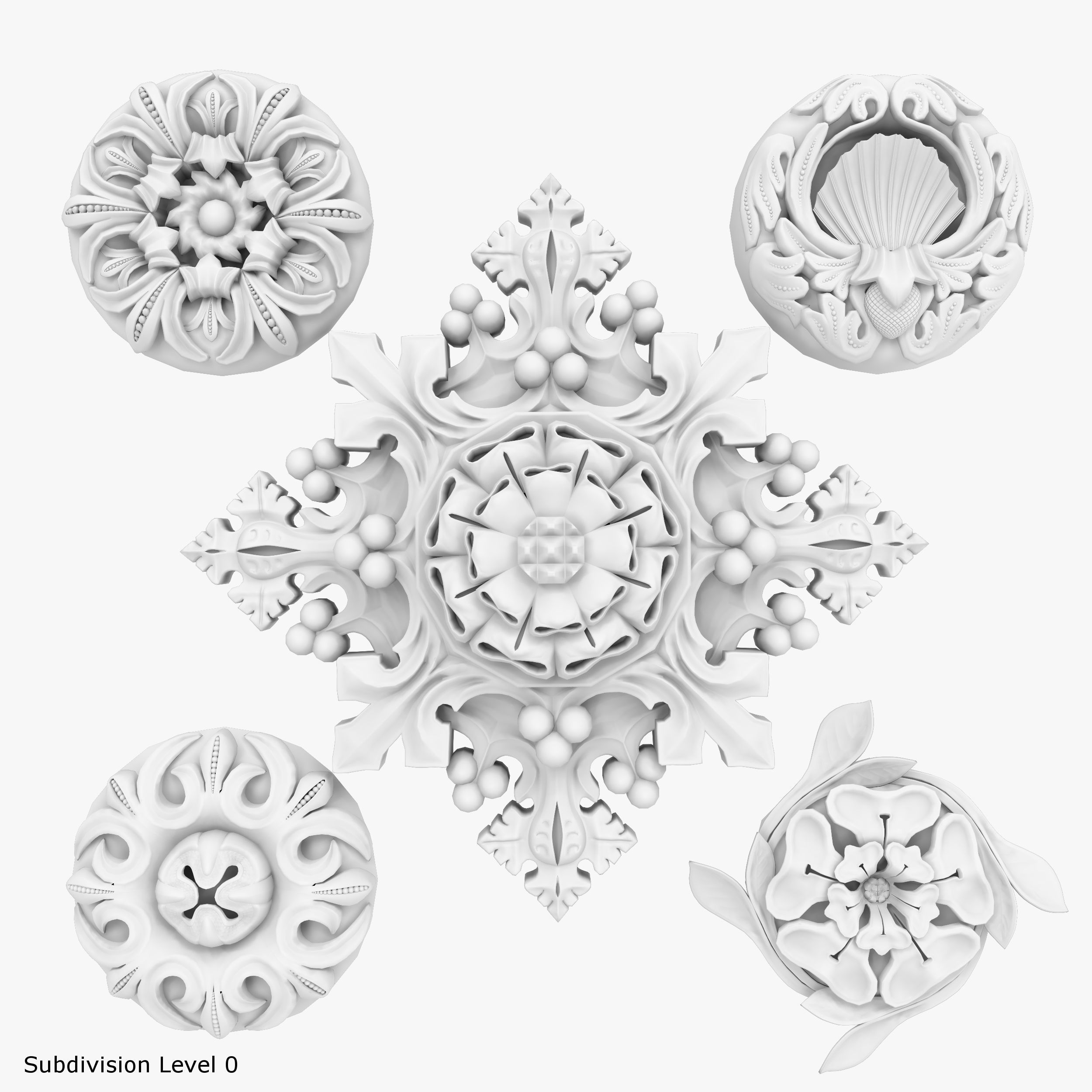 Architectural Ornament vol 04 3D model_7